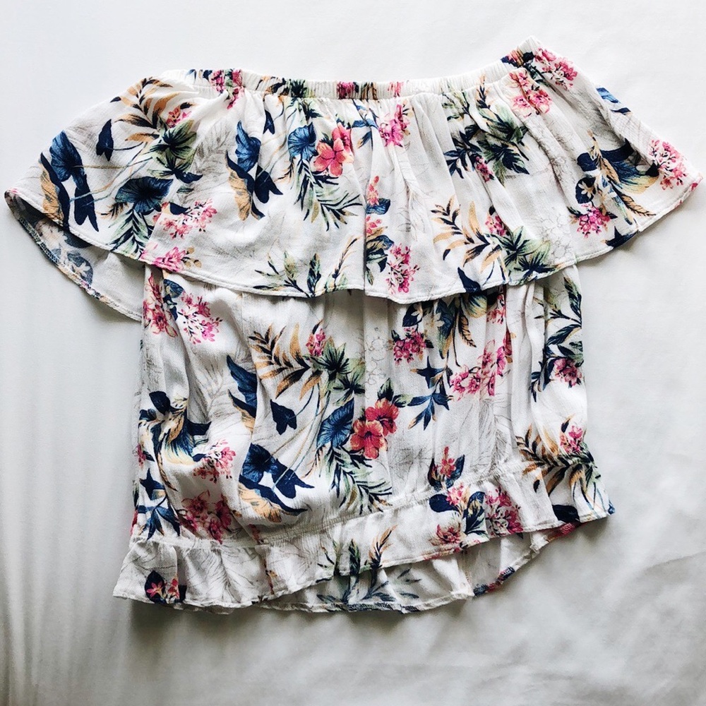Off the shoulder shirt